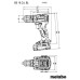 Акумулаторен винтоверт METABO BS 18 L 2X2.0Ah