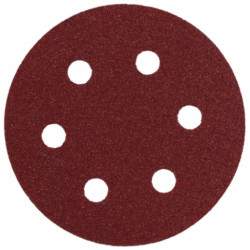 Комплект шкурки METABO VELCRO ø80mm P320, 25 броя