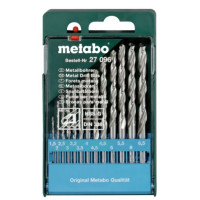 Комплект свредла за метал METABO, 13 части