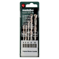 Комплект свредла за бетон METABO, 5 части