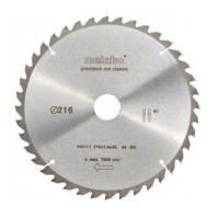 Диск за циркуляр METABO 216x2.4x30mm 48 WZ 5° neg