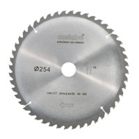 Диск за циркуляр METABO 254х2.4х30.0mm 48 WZ 5° neg