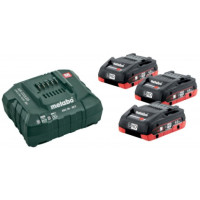 Стартов комплект METABO 18V ASC 30-36 + 3x4.0 Ah LiHD