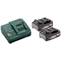 Стартов комплект METABO 18V SC 30 + 2x2,0Ah Li-Power