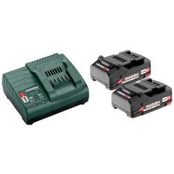 Стартов комплект METABO 18V SC 30 + 2x2,0Ah Li-Power