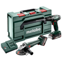 Акумулаторен комплект METABO 18V BS+W7 2Ah+4Ah Акумулаторен комплект METABO 18V BS+W7 2Ah+4Ah