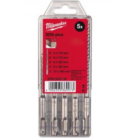Комплект свредла за бетон MILWAUKEE MIWK-3093 SDS-Plus, 5 броя