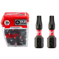 Комплект битове MILWAUKEE TX20 25mm, 25 части