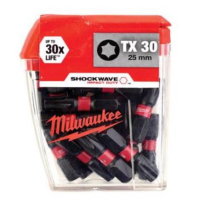 Комплект битове MILWAUKEE TX30 25mm, 25 части