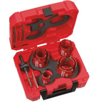 Комплект боркорони карбидни MILWAUKEE, 6 броя