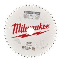 Циркулярен диск MILWAUKEE - 210x30x2,8 mm
