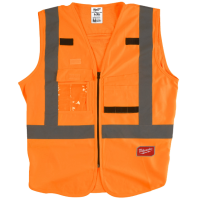 Сигнална жилетка MILWAUKEE, L/XL оранжева