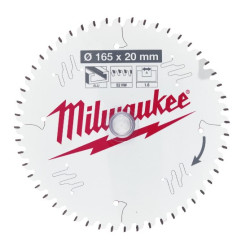 Циркулярен диск MILWAUKEE 20х165 mm