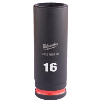 Ударна удължена вложка MILWAUKEE 3/8“ 16 mm