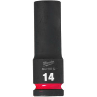 Ударна удължена вложка MILWAUKEE 1/2“ 14 mm