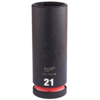 Ударна удължена вложка MILWAUKEE 1/2“ 21 mm