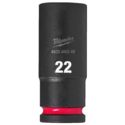 Ударна удължена вложка MILWAUKEE 1/2“ 22 mm