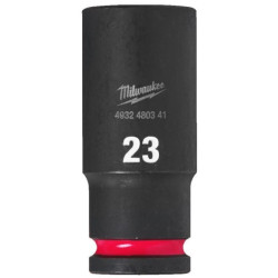 Ударна удължена вложка MILWAUKEE 1/2“ 23 mm