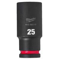 Ударна удължена вложка MILWAUKEE 1/2“ 25 mm