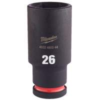Ударна удължена вложка MILWAUKEE 1/2“ 26 mm