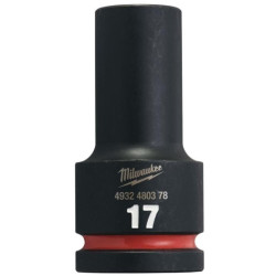 Ударна удължена вложка MILWAUKEE 3/4“ 17 mm