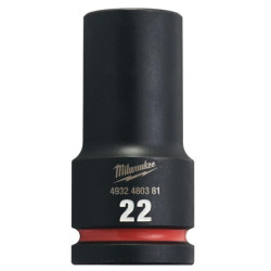 Ударна удължена вложка MILWAUKEE 3/4“ 22 mm