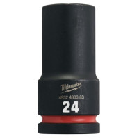 Ударна удължена вложка MILWAUKEE 3/4“ 24 mm
