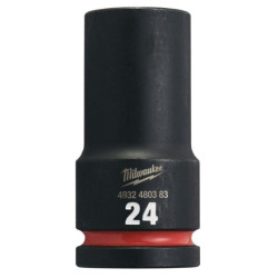 Ударна удължена вложка MILWAUKEE 3/4“ 24 mm