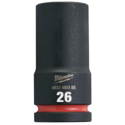Ударна удължена вложка MILWAUKEE 3/4“ 26 mm