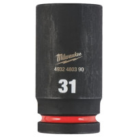 Ударна удължена вложка MILWAUKEE 3/4“ 31mm
