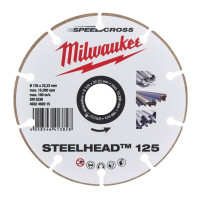 Диск за неръждаема стомана MILWAUKEE 125 mm