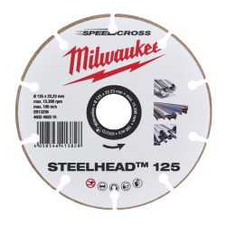 Диск за неръждаема стомана MILWAUKEE 125 mm