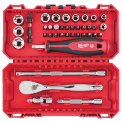 Комплект MILWAUKEE, 1/4", 38 части
