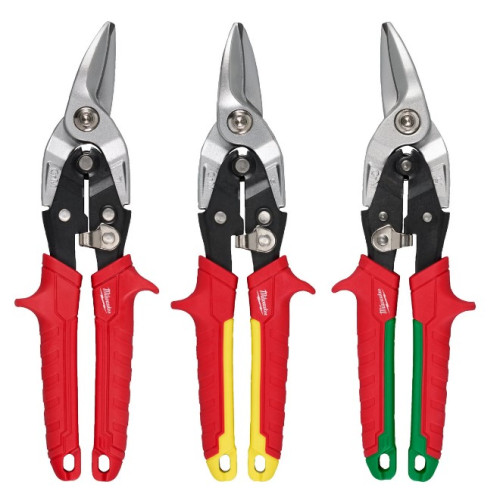 Комплект ножици за ламарина MILWAUKEE - 3 броя Комплект ножици за ламарина MILWAUKEE - 3 броя