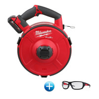Акумулаторна машина за изтегляне на кабели MILWAUKEE M18FPFT-202 36M