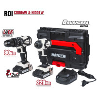 Акумулаторен комплект RAIDER RDI-CDB04W & HID01W