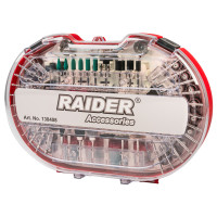 Аксесоари за прав шлайф RAIDER, 276 броя