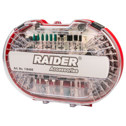Аксесоари за прав шлайф RAIDER, 276 броя