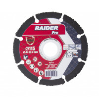 Карбиден диск Raider Carbide Multi Wheel, 115x22,2 mm