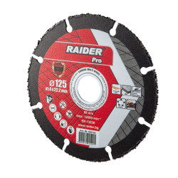 Карбиден диск Raider Carbide Multi Wheel, 125x22,2 mm