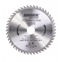 Диск за циркуляр RAIDER 190х48Тх30 mm