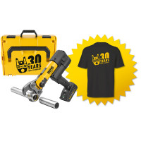 Акумулаторна радиална преса REMS Akku-Press E 22 V ACC Basic-Pack, L-BOXX + ПОДАРЪК