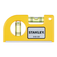 Нивелир мини Stanley с магнит 80 mm