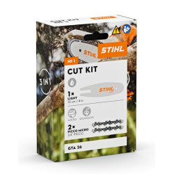 Комплект шина и вериги за акумулаторни триони STIHL GTA 26 - Cut Kit 1
