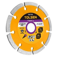 Диамантен диск за бетон и гранитогрес Tolsen 115х7х22,2 mm