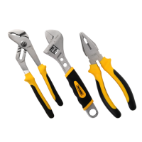 Комплект клещи и френски ключ TOPMASTER