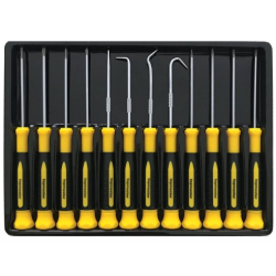 Комплект прецизни отвертки TOPMASTER 12 броя