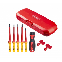 Комплект отвертки изолирани 1000 V TOPMASTER - 8 броя