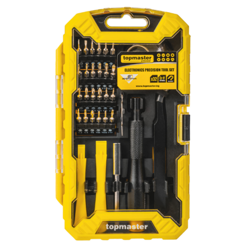 Комплект за ремонт на електроника TOPMASTER - 32 части Комплект за ремонт на електроника TOPMASTER - 32 части