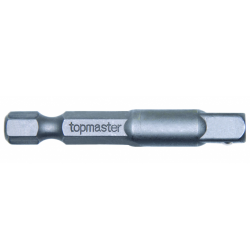 Адаптер за вложки TOPMASTER 1/4 SQ x 1/4 HEX
